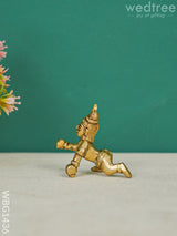 Brass Laddu Gopal Figurines - 2 Inch Wbg1436