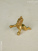 Brass Laddu Gopal Figurines - 2 Inch Wbg1436