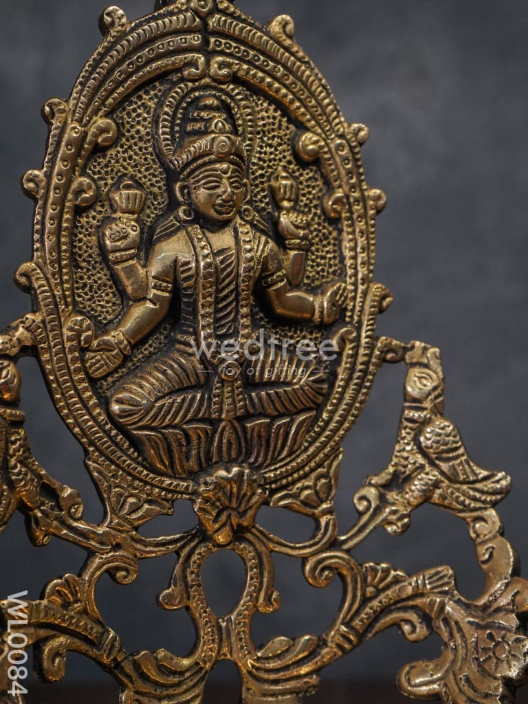 Lakshmi Diya (Black Antique Finish) - Wl0084 Brass