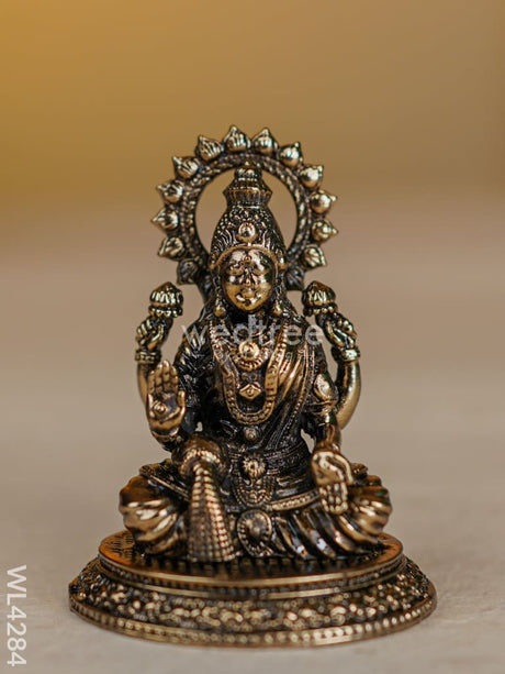 Brass Antique Lakshmi Idol - Wl4284 Figurines