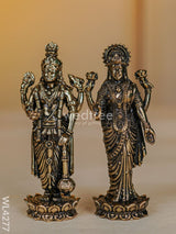 Brass Antique Lakshmi-Vishnu - Wl4277 Figurines