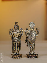 Brass Antique Lakshmi-Vishnu - Wl4277 Figurines