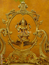 Brass Lakshmi Urli With Ashtalakshmi - Wl4100