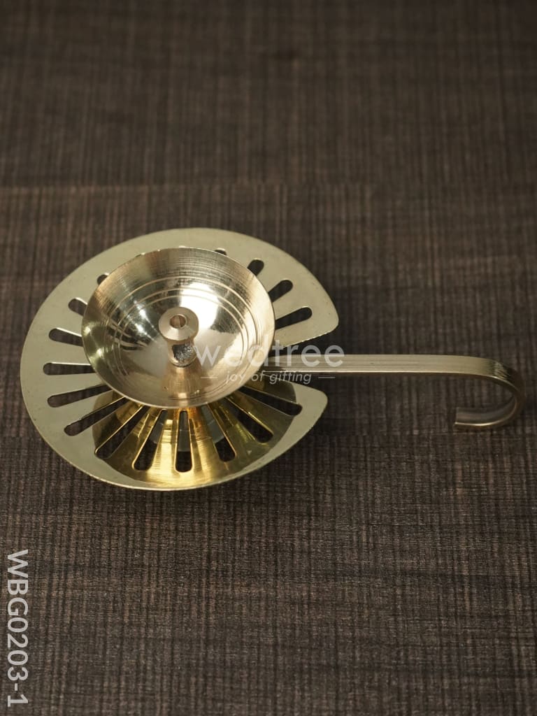 Lotus Leaf Shaped Diya - Wbg0203 Diya-Mini Diyas