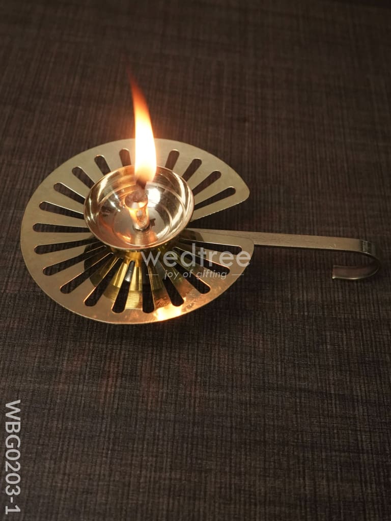 Lotus Leaf Shaped Diya - Wbg0203 Diyas