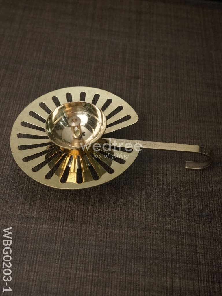 Lotus Leaf Shaped Diya - Wbg0203 Diyas