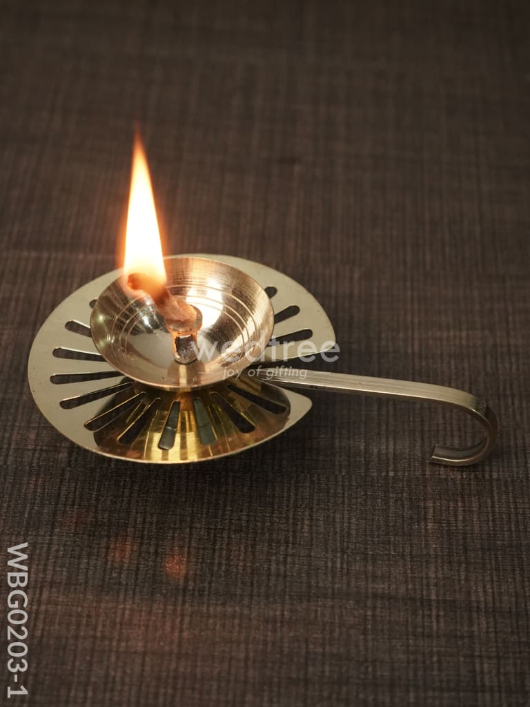 Lotus Leaf Shaped Diya - Wbg0203 Diyas