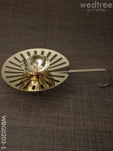 Lotus Leaf Shaped Diya - Wbg0203 Diyas