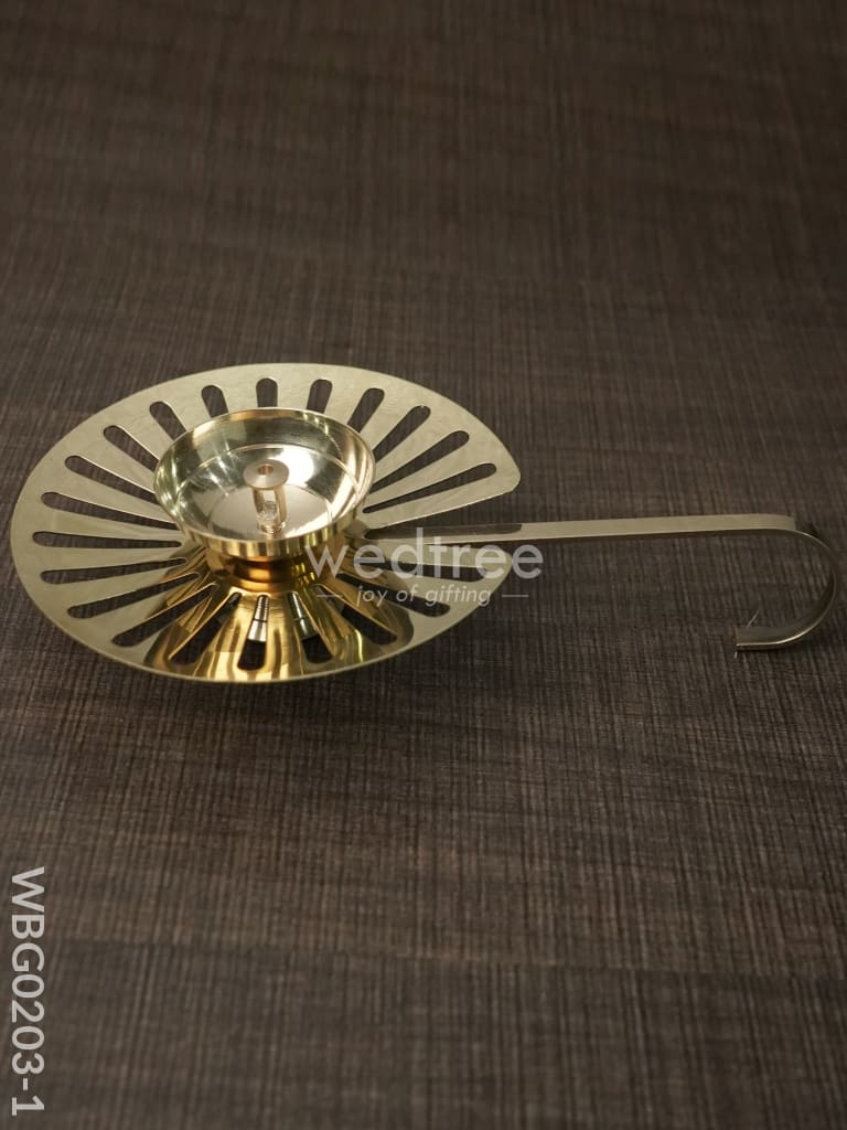 Lotus Leaf Shaped Diya - Wbg0203 Diyas