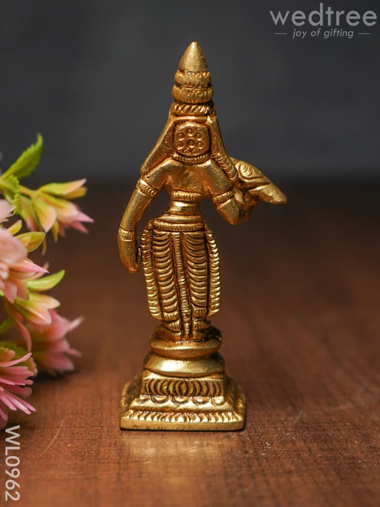 Brass Madurai Meenakshi - Wl0962 Figurines