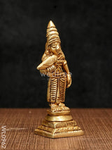 Brass Madurai Meenakshi - Wl0962 Figurines