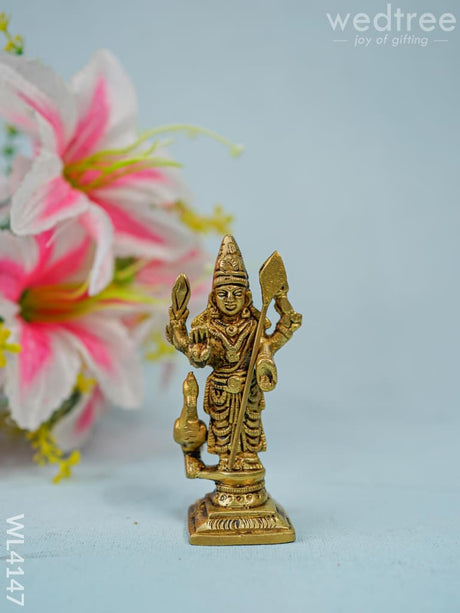 Brass Lord Murugan - Wl4147 Figurines