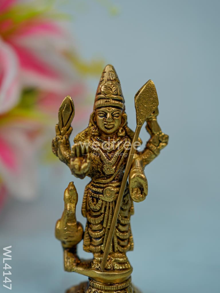 Brass Lord Murugan - Wl4147 Figurines