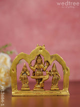 Brass Murugan Valli Deivanai In Frame - Wl3684 Figurines