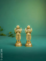 Brass Paavai Diya - Set Of 2 Wl3937