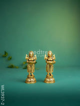 Brass Paavai Diya - Set Of 2 Wl3937