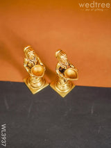 Brass Paavai Diya - Set Of 2 Wl3937