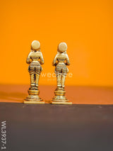 Brass Paavai Diya - Set Of 2 Wl3937