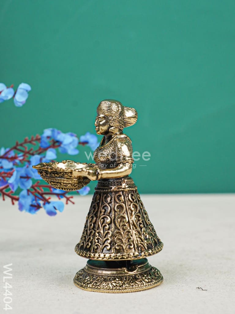 Brass Paavai Diya - Wl4404