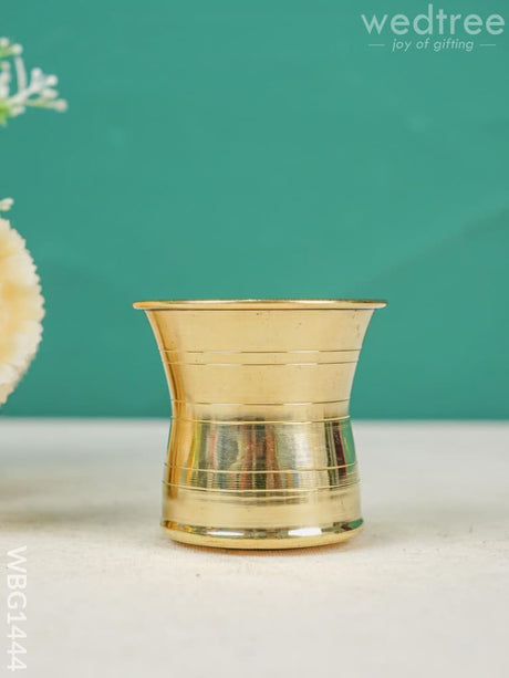 Brass Punch Patra - Wbg1444 Pooja Utilities