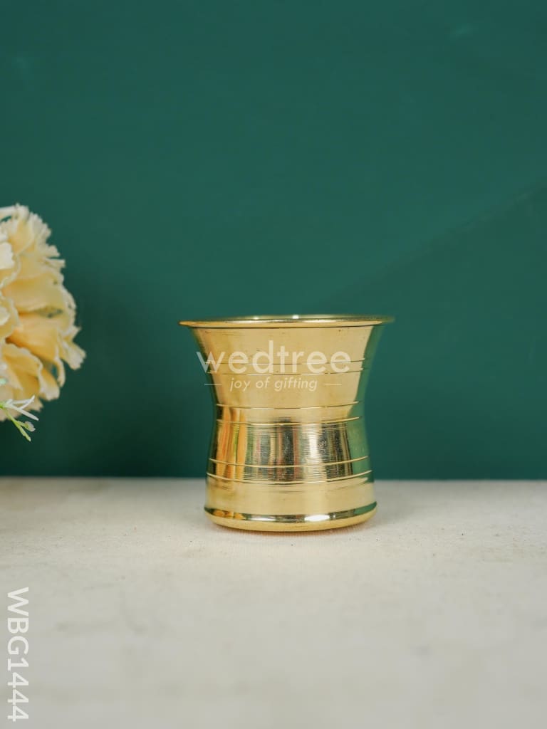 Brass Punch Patra - Wbg1444 Pooja Utilities