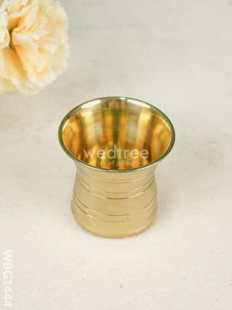 Brass Punch Patra - Wbg1444 Pooja Utilities