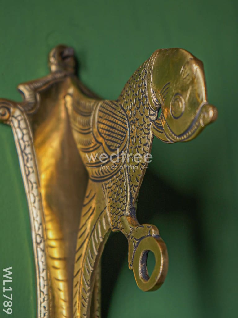 Brass Parrot Bracket (Black Antique Finish) - Wl1789 Utility