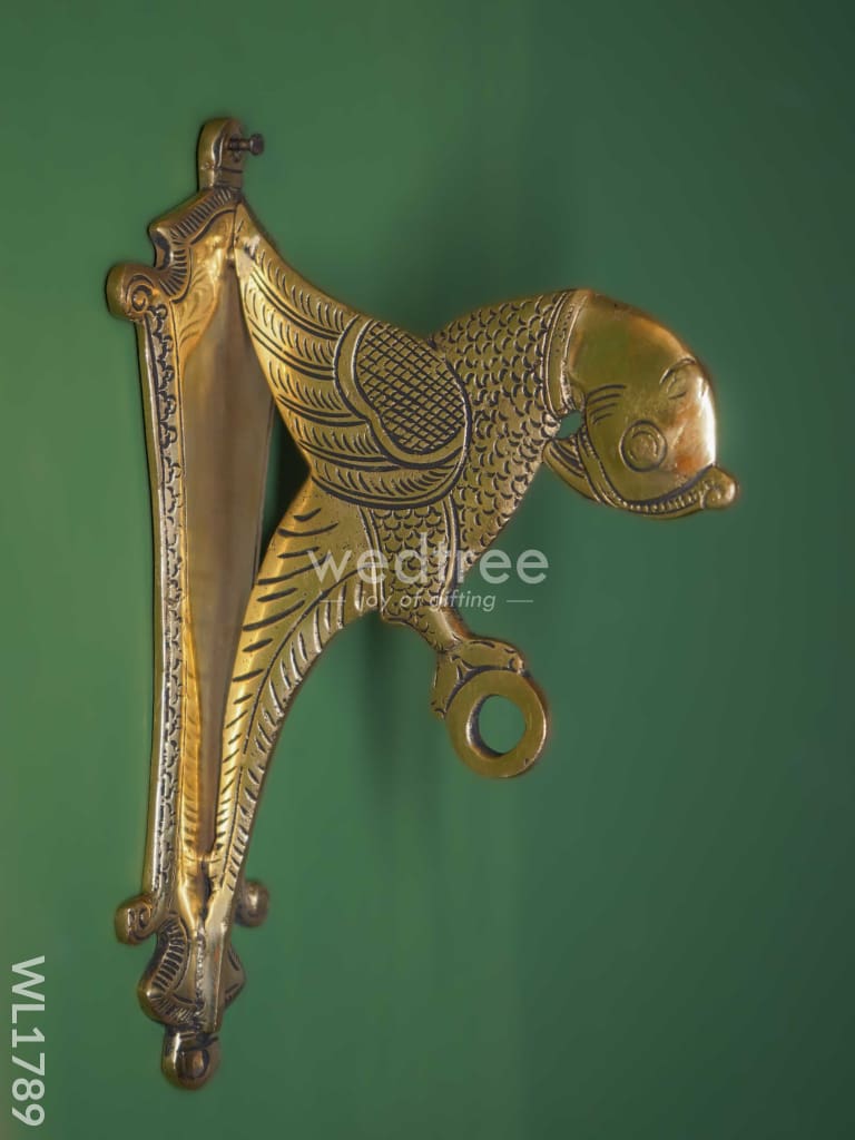 Brass Parrot Bracket (Black Antique Finish) - Wl1789 Utility