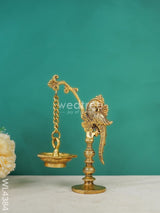 Brass Peacock Stand Hanging Diya - Wl4384