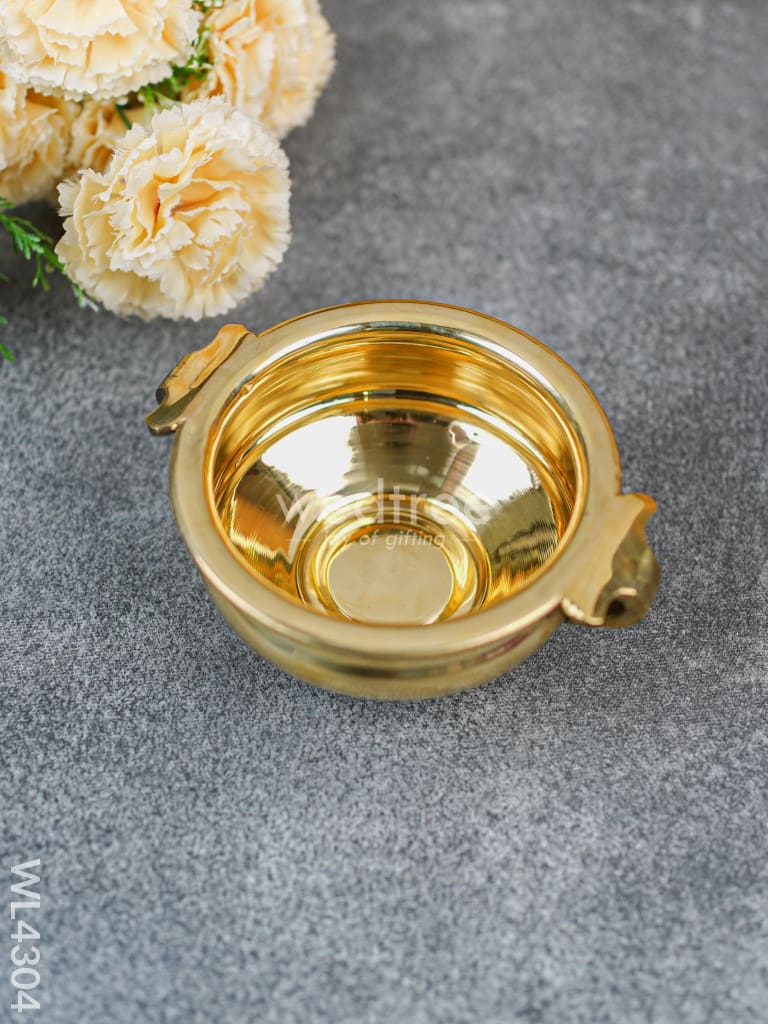 Brass Plain Urli - 4 Inch Wl4304