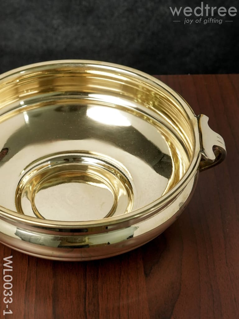 Brass Plain Urli - Wl0033