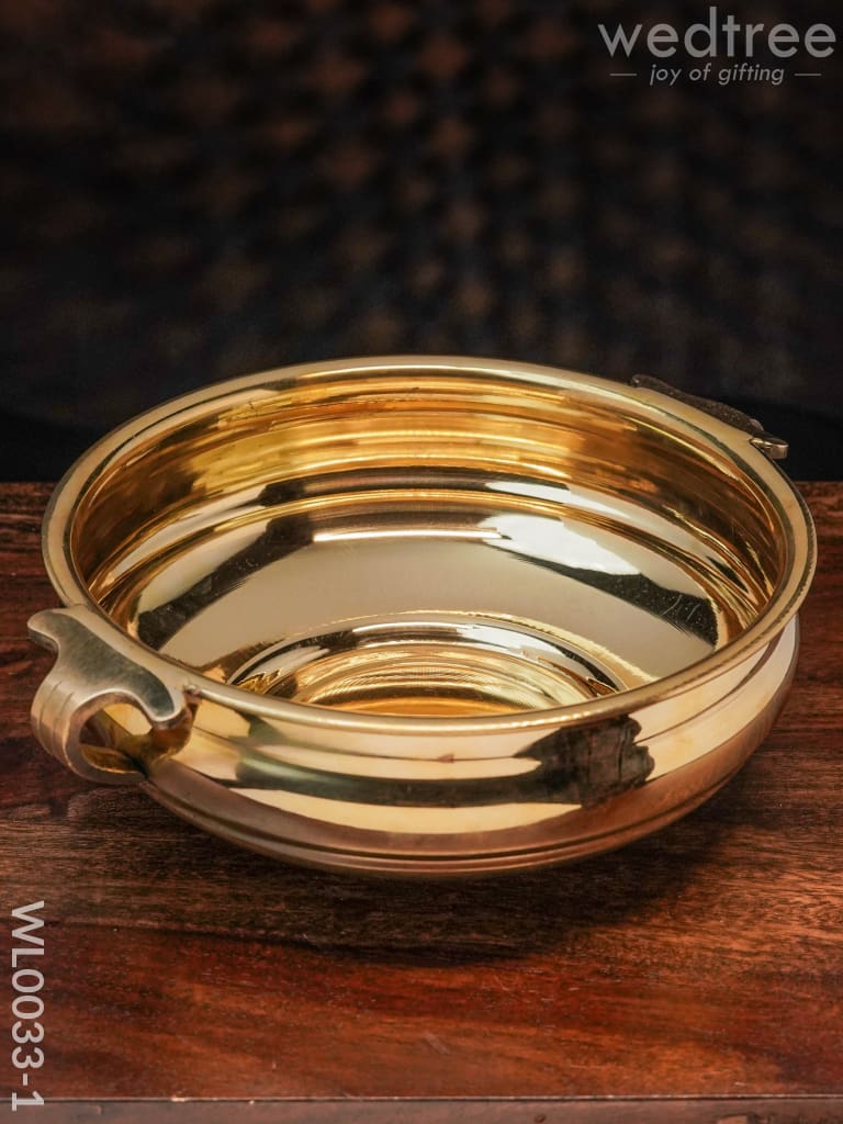 Brass Plain Urli - Wl0033