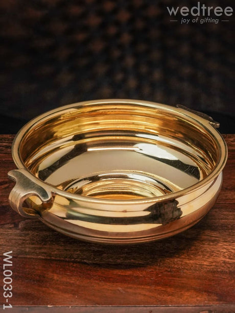 Brass Plain Urli - Wl0033