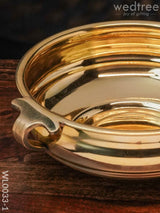 Brass Plain Urli - Wl0033