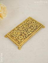 Brass Pooja Choki - Rectangle Wl4361 Utility