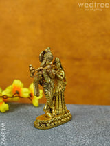 Brass Radha-Krishna Idol - Wl3992 Figurines