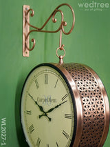 Railway Clock - 12 Inches Wl2027 Wall Clocks