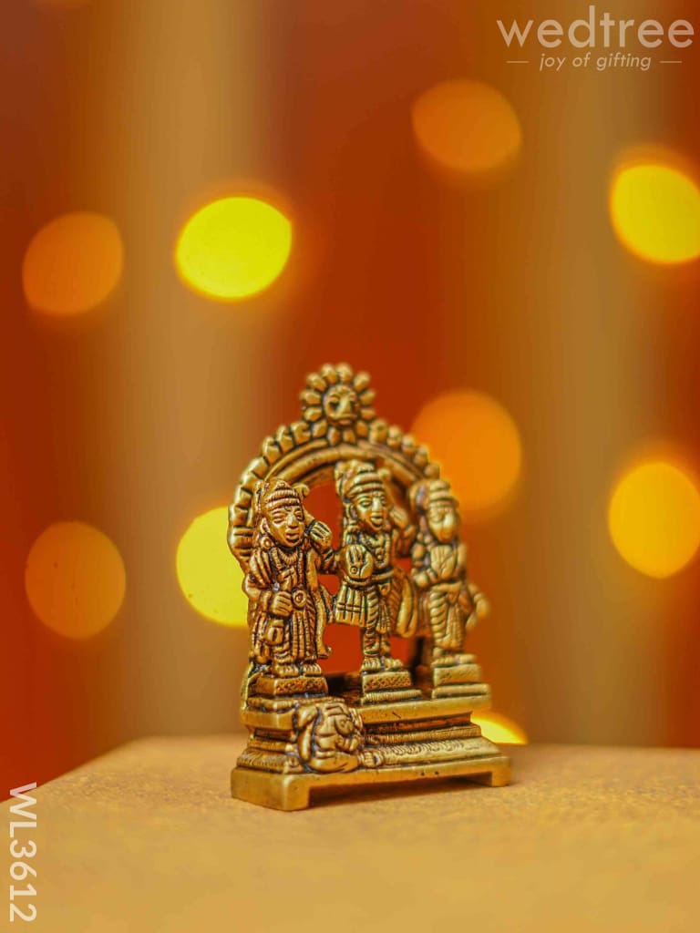 Brass Ram Darbar Idol - Wl3612 Figurines