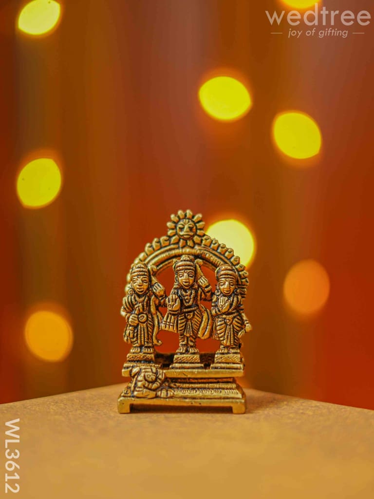 Brass Ram Darbar Idol - Wl3612 Figurines