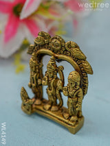 Brass Ram Dharbar In Frame - Wl4149 Figurines