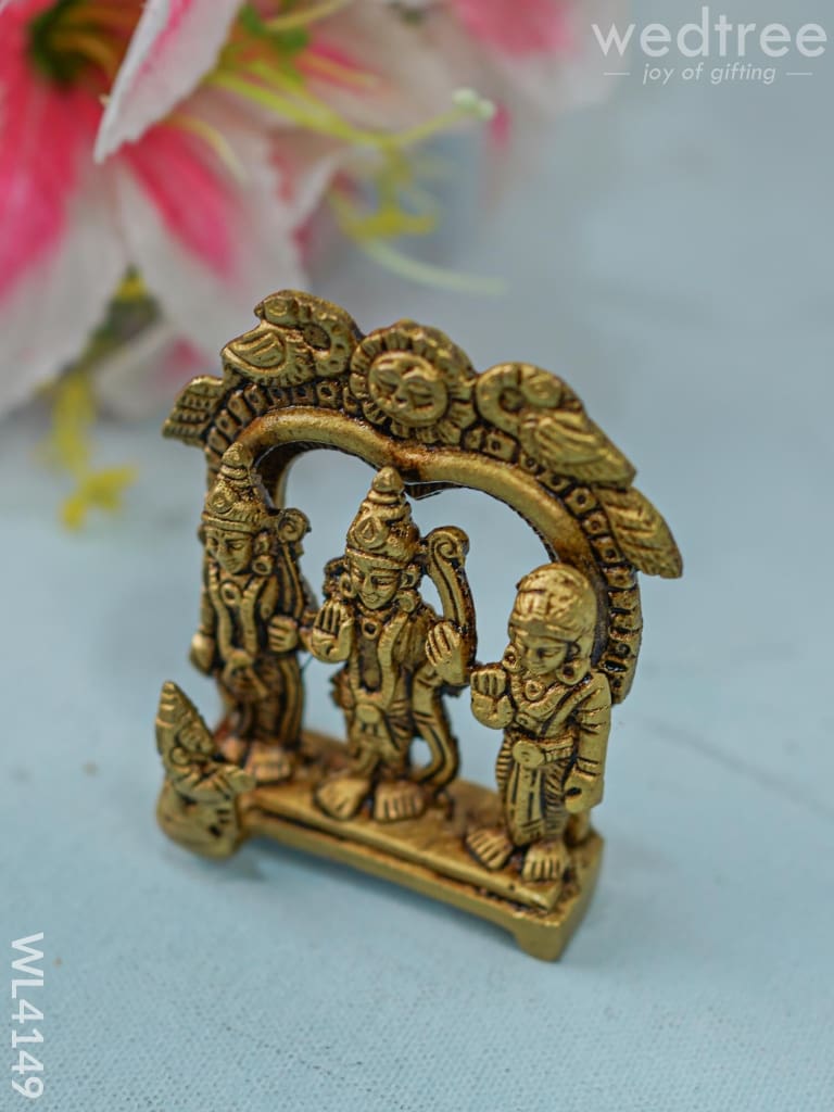 Brass Ram Dharbar In Frame - Wl4149 Figurines