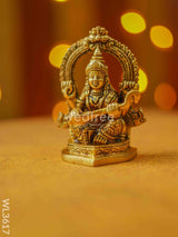 Brass Saraswathi Idol - Wl3617 Figurines