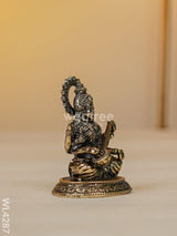 Brass Antique Saraswathi Idol - Wl4287 Figurines