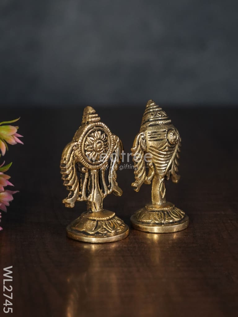 Brass Shank Chakra Stand - Wl2745 Figurines