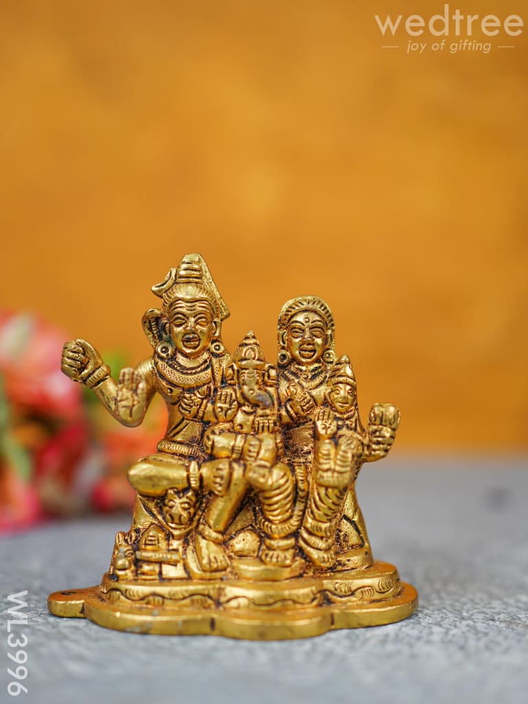 Brass Shiv Parivar - Wl3996 Figurines