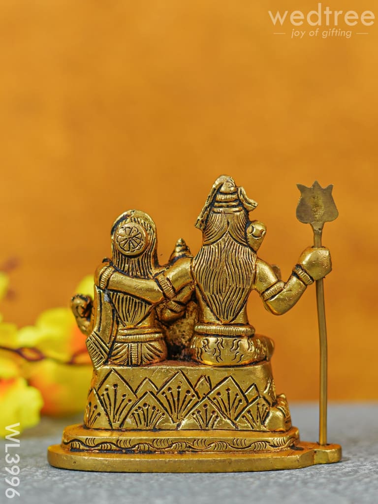 Brass Shiv Parivar - Wl3996 Figurines