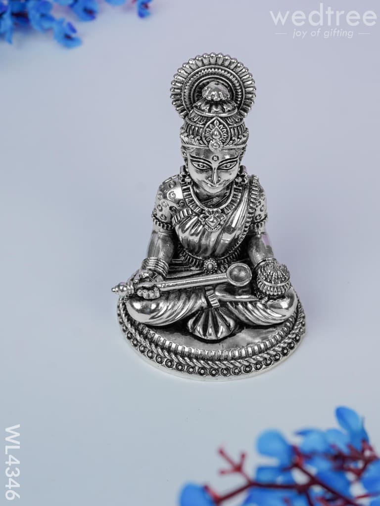 Brass Silver Antique Annalakshmi - Wl4346 Figurines