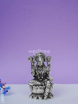 Brass Silver Antique Gajalakshmi - Wl4347 Figurines