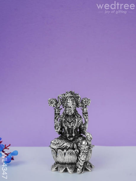 Brass Silver Antique Gajalakshmi - Wl4347 Figurines