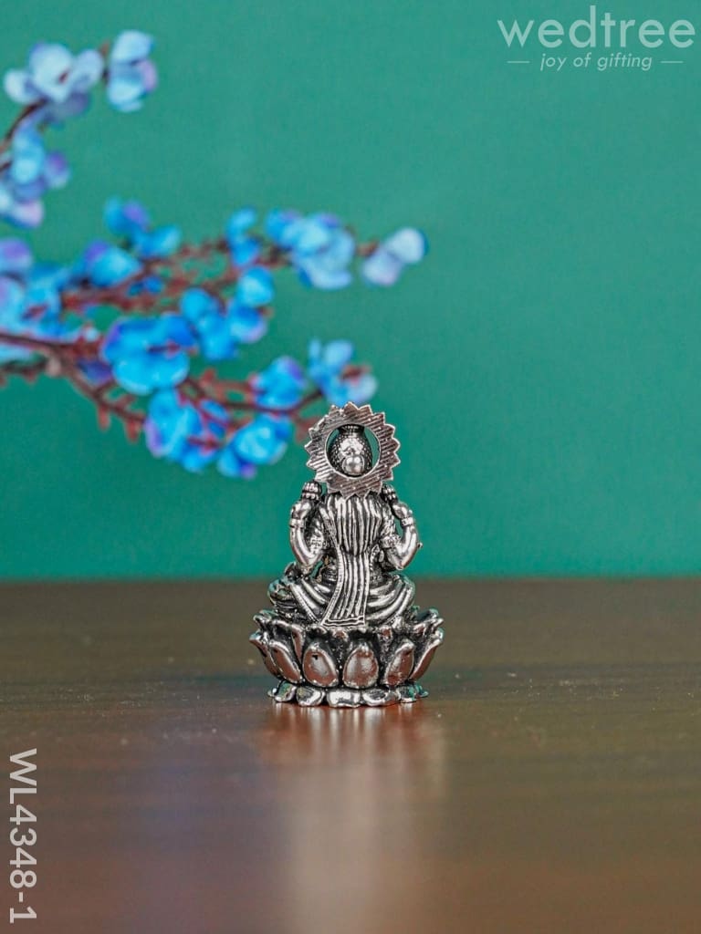 Brass Silver Antique Lakshmi - Wl4348 Figurines